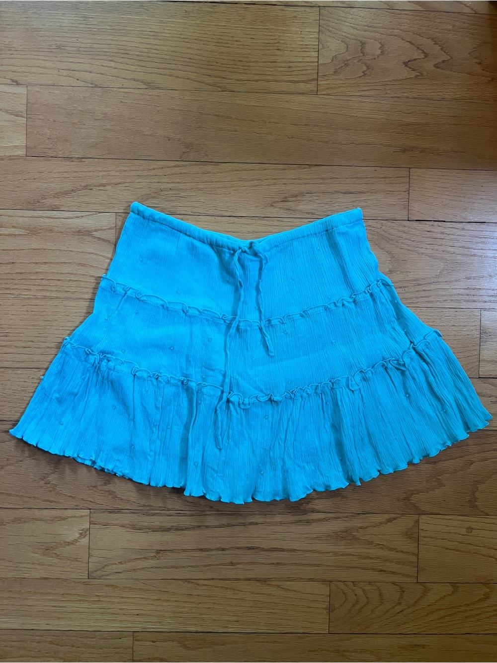 Y2K Ruffle Fairy Skirt Cotton